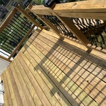Deck stain and seal