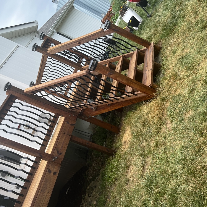 Deck stain and seal