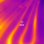 Radiant floor heat