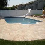 Paver Block Pool Patio