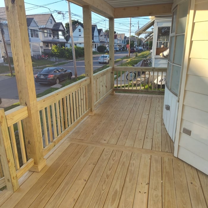 New Front porch