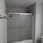 Glass shower door