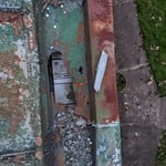 Water Rot in Gutter