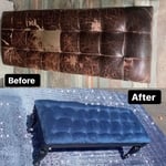 Reupholstered Bench