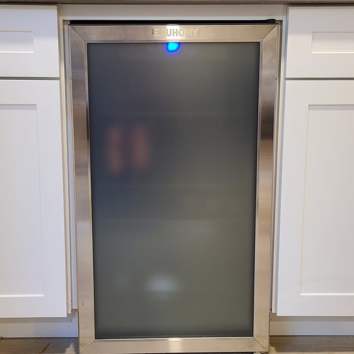 Mini Fridge Glass Frost
