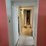 Hallway painted