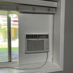 Custom frame to hold AC Unit