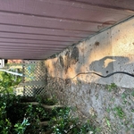 Dirty sidewalk