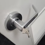 Handle lock installation