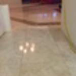Travertine AFTER hone and polish