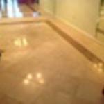 Travertine After Hone and Polish