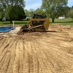 Rough grading