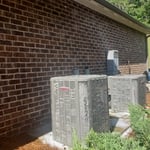 Cleaning 2 lennox condesers