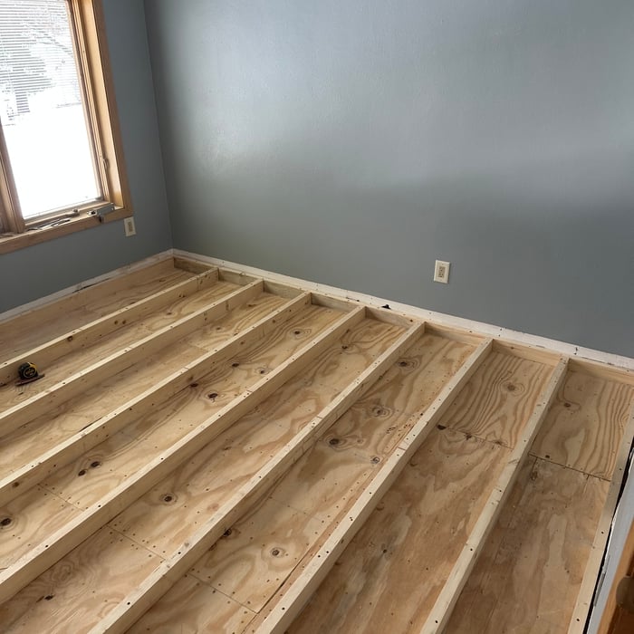 Finished joists