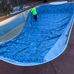 Inground Pool Liner Installation