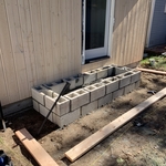 Brick patio