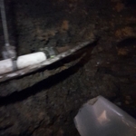 New sewer line below foundation