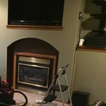Fireplace Before