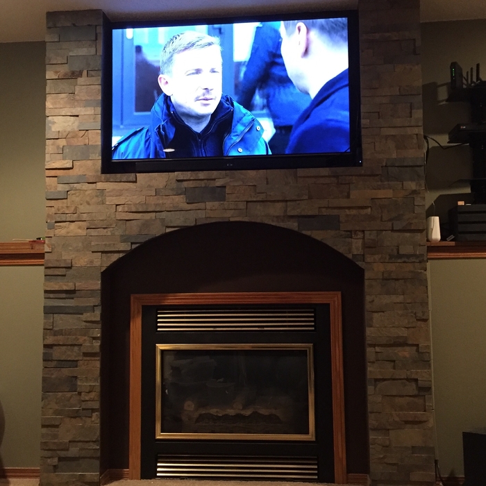 Fireplace After