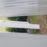 Vinyl privacy fence