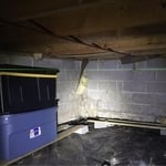 Damp Crawl Space
