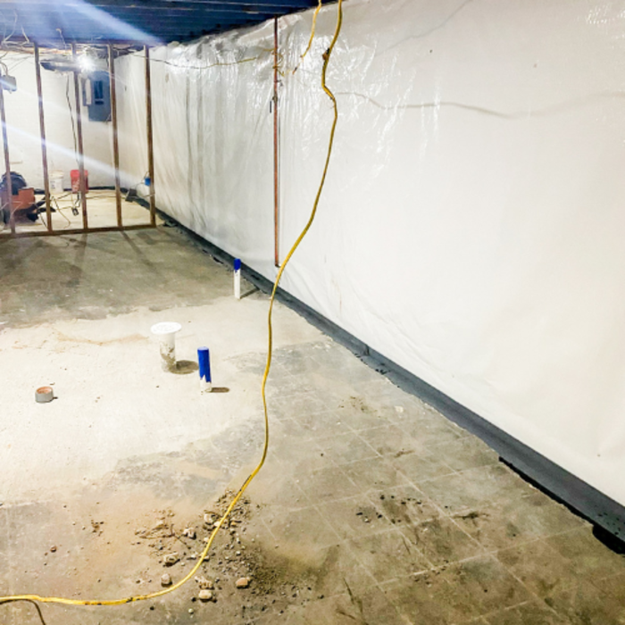 Basement Waterproofing System