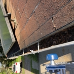 Clogged Gutter system