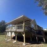 Shed Roof w/ Rounded Deck
