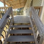 Shed Roof w/ Rounded Deck