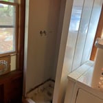 rusty shower