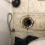 Access Through Toilet Flange
