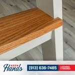 Closeup of Rung & Side Rail Joinery