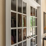 Custom French Doors and Transom