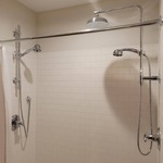 Large shower