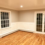Windows and doors were replaced