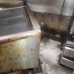 Restaurant floor Grill Cleaning