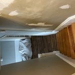 Stair hallway wall reparation