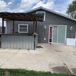 Pressure wash home along with patio