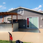 Pressure wash home along with patio