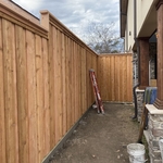 Cedar Fence Installation