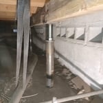 Crawlspace pier