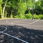 Basketball Court Line Striping