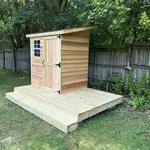 Garden Shed and Deck