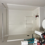 Yellowed Shower Bath Insert