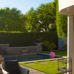 Patio and pool
