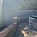 Wall with cap