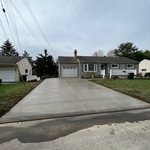 New Concrete Driveway