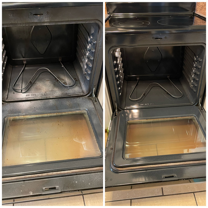 Stove cleaning