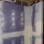 Lakefront drywall project