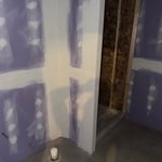 Lakefront drywall project